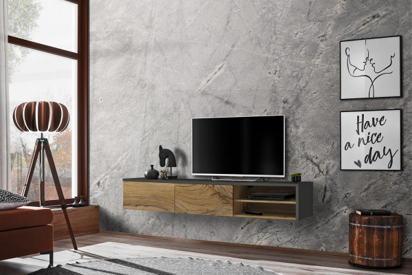 Designer luxe tv-standaard woonkamer hout Lowboard modern nieuw meubilair