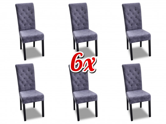 Stoelgroep Complete set van 6 armstoelen Stoelen Groepen Set Eetkamer