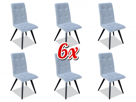 Groep Stoelen Italiaanse Luxe Meubelset Eetkamerstoel Set 6x Stoelen