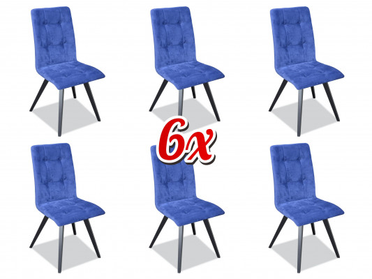 Groep Stoelen Italiaanse Luxe Meubelset Eetkamerstoel Set 6x Stoelen