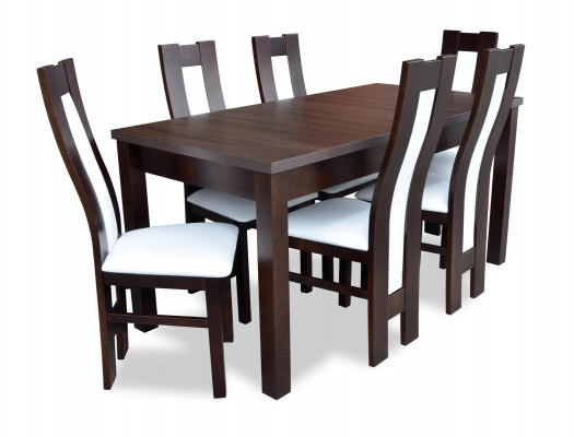 Eettafelstoelen Eetkamerset Eethoek Moderne tafel 7-delige set Stoel Tabel Nieuw