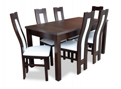 Eettafelstoelen Eetkamerset Eethoek Moderne tafel 7-delige set Stoel Tabel Nieuw