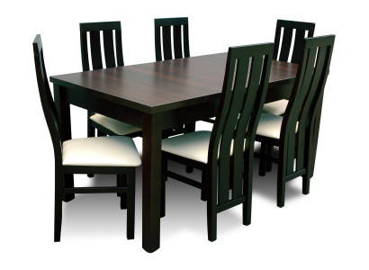 Eettafel Eetkamer Compleet Set 6x Stoelen Set Eetgroep Houten Tafel Tafels 7-delig