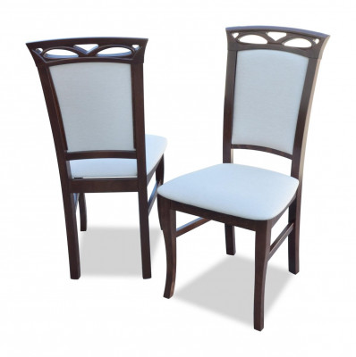 Eetkamerstoel Lehn Stoelen Eetkamerstoelen Nieuw Textiel Set 4x Massief Houten Stoel