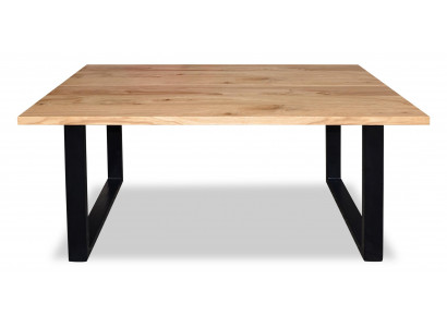 Tafel Eettafel Houten tafel Vergadertafel Houten Tafels Beige Echt hout Meubels S7