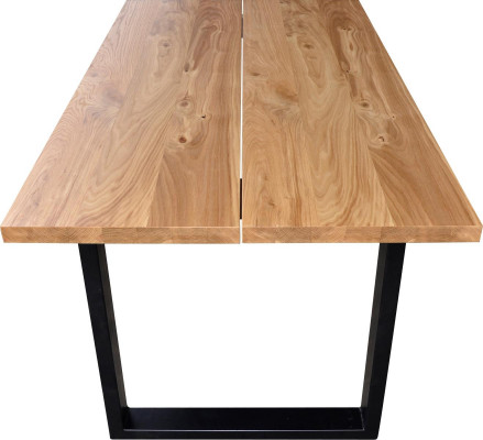Tafel Eettafel Houten tafel Vergadertafel Houten Tafels Beige Echt hout Meubels S7