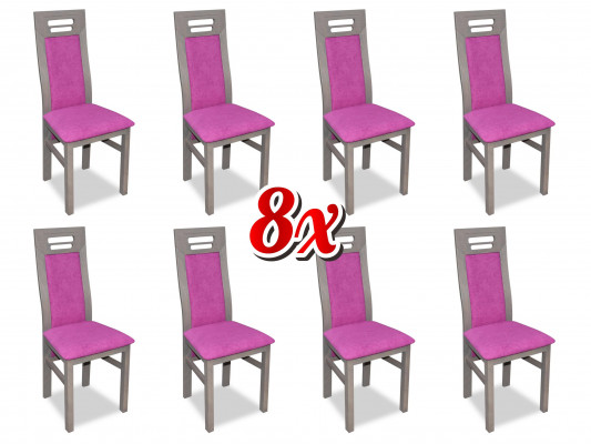 Ontwerp eetkamerstoel set stoelen groepen 8x set nieuw complete zitgroep.