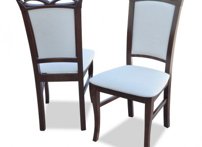 8x Designerstoel set Eetkamer met leuningen Gestoffeerde zitstoelen Compleet meubilair.