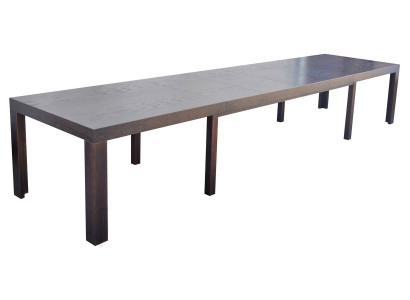Uittrekbare decoratieve design houten tafel tafel eetkamer woonkamer tafels massief hout.