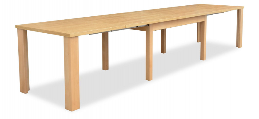 Conferentietafel Houten tafel Tafels Vergaderen Eettafel Tafel 90x150/390cm xxl Groot
