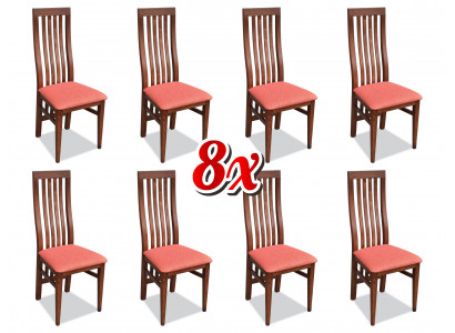 Groep Gastronomie Nieuw Eetkamer Ontwerp 8x Restaurant Stoelen Set Fauteuil Stoel