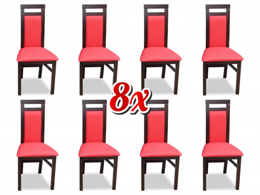 Eetkamerstoelen Textielgroep Meubilair Hout Set 8x Stoelset Fauteuilmeubilair