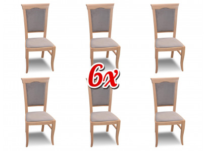 Groep stoelen Italiaans luxe meubilair set eetkamerstoelen set 6x stoelen Nieuw
