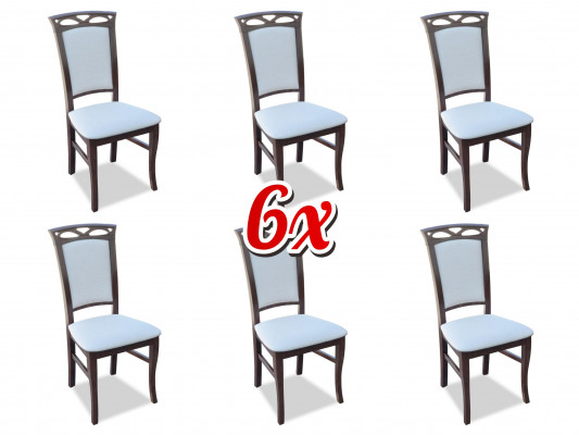 Stoelen bekleden Hotel Textiel Stoel Set Groep Stoelen Bankstel 6x Groep Fauteuils