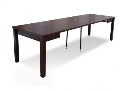Luxe houten eettafel Design eettafels Houten meubels 100x100/250cm