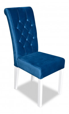 Moderne Chesterfield eetkamerstoelen 4x stoelen voor eetkamer stoffen eetkamerset nieuw