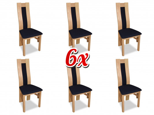 Garnituur Complete Groep Woonkamer 6 stuks Nieuw Eetkamerstoelenset Armstoelen