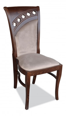Ontwerpstoel 4x groep fauteuils stoelenset fluweel textiel Nieuw eetkamer restaurant