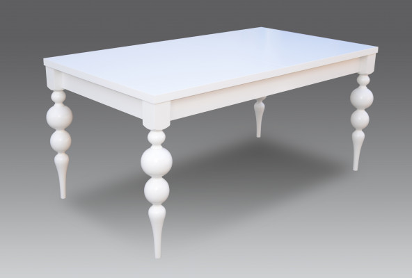 Klassieke ontwerper eettafel Houten tafel Tafel Eetkamer Woonkamer