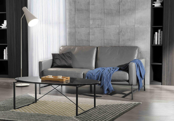 Luxe design zitmeubelset sofa bankstel bekleding set leer 2+1+1 banken