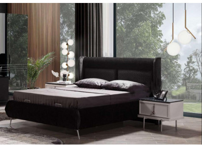 Designerbedden Luxe Bed 2x Nachtkastjes 3-delig Slaapkamer Nieuwe set