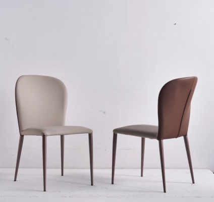 Eetkamermeubels Ontwerper Beige Stoel Moderne Houten Meubelen Nieuwe Fauteuils