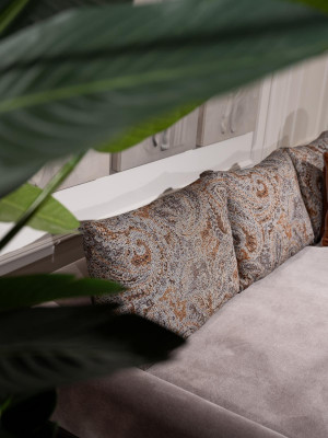 Complete woonkamer Driepersoons Bankstel Tafels Grijs 3-delig Stoffen Bank
