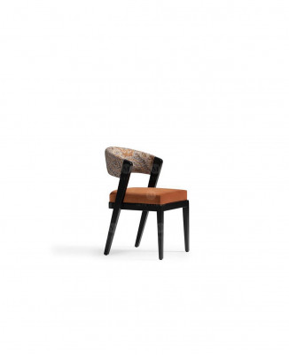 Keukenstoelen Eetkamerstoelen Stoel Set van 6 Stoelen Oranje Groep Hout