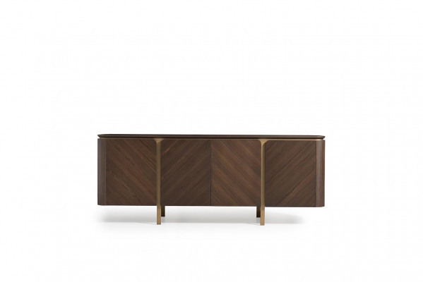 Dressoir Sidetable Ladekast Houten kast Kast Hout Bruin Meubels