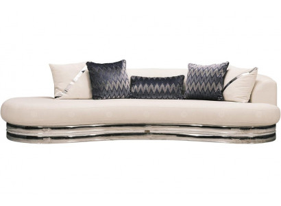 Driezits bank Bank 3-zits bank gestoffeerde bankstoffen bank moderne wit