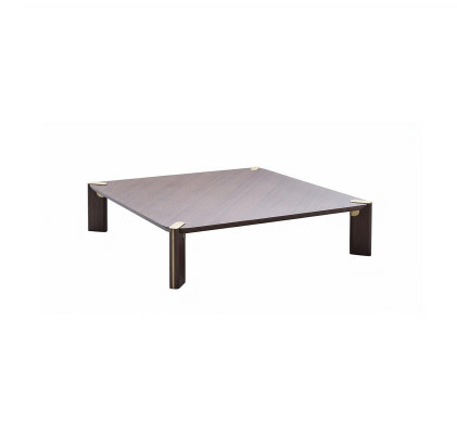 Groep 3-delige salontafel bijzettafels koffietafel Bruin Hout Set Tafel