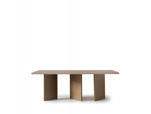 Eettafel eetkamertafel tafel eetkamer hout beige modern meubels tafels