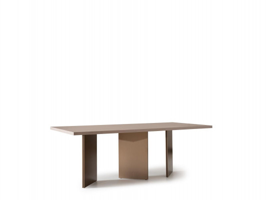 Eettafel eetkamertafel tafel eetkamer hout beige modern meubels tafels