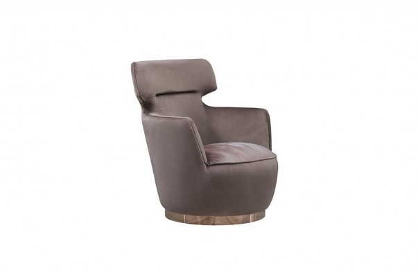 Fauteuil Stof Zits Eenzitter Grijs Clubsfauteuil Oorfauteuil Modern