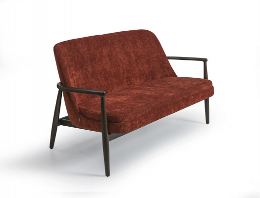 Designerbank Tweezitsbank Bank Gestoffeerde Banken Moderne Beklede Meubels Luxe