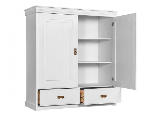 Slaapkamer Set Design Landhuis Luxe Meubels Bed Nachtkastje Commode 6-delig.