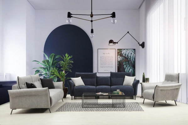 Bankstel Woonkamer Bankstel Bekledingsmeubels Luxe Fauteuil Modern Ontwerp Nieuw