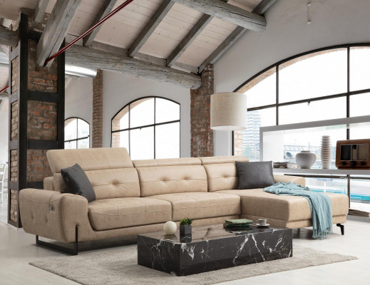 Luxe woonkamerbank L-vorm designermeubels modern zitmeubilair gestoffeerde meubels