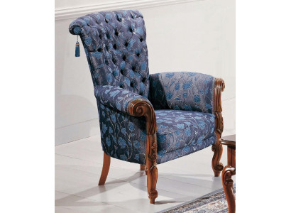 Italiaanse fauteuil bank bekleding design textiel eenzitterige sofa bekleding zitbank 1-zitsbank