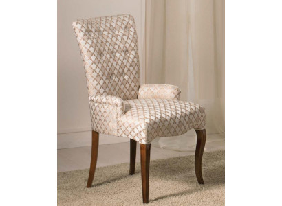 Ligstoel gestoffeerde stoel armleuning luxe fauteuil stoel stoelen woonkamer eetkamer