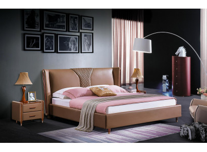Bedtextiel 2x nachtkastje 3-delige slaapkamerset meubels Modern Luxe Bedden