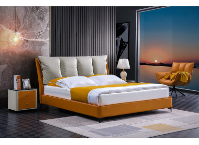 Luxe bed 3-delige set nachtkastje meubels slaapkamer luxe matras bedframe nieuw