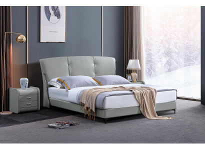 Tweepersoonsbed Slaapkamer Hotel Huwelijk Luxe Bed 2x Nachtkastje 3-delige set Bedden Nieuw