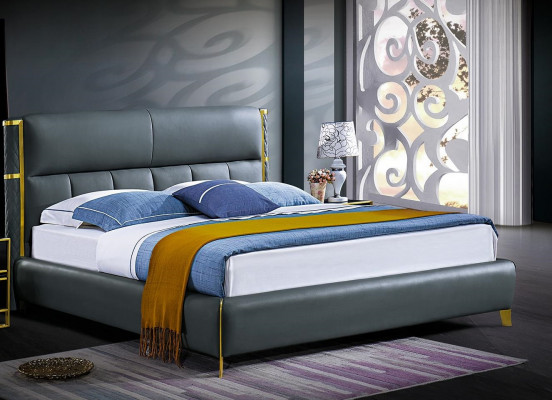 Luxe bed bekleding ontwerp dubbele bedden hotel echtelijke slaapkamer textiel