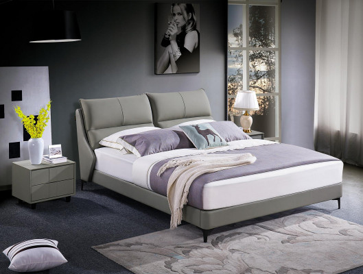 Gestoffeerd bed Bedden Bed Bekleding Ontwerper Hotel Tweepersoons Luxe Meubels
