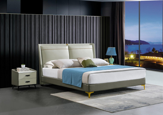 Ontwerper gestoffeerd bed bedden tweepersoonsbed huwelijksbed designerbed NIEUW