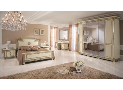 Slaapkamer set Design Modern Luxe Meubel Bed 2x Nachtkastje 7-delig. Italië Nieuw