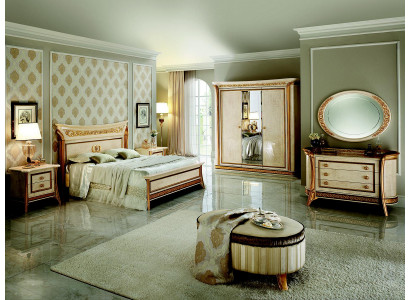 arredoclassic™ Slaapkamer Set Melodia Barok Rococo Bed Nachtkastje 6-delig.