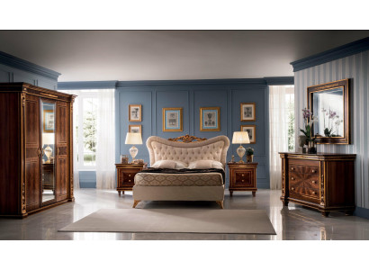 arredoclassic™ Slaapkamer Set Modigliani Barok Rococo Bed Nachtkastje 4-delig.