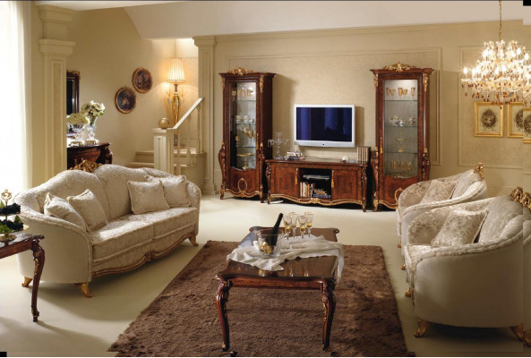 Luxe klasse 3+2+1 Italiaans meubilair bankstel bank sofa nieuw
